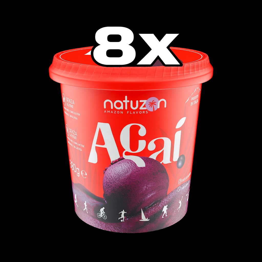8x Açaí Tub – 380g  (£7.89 perTub)